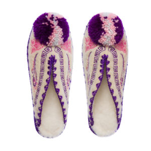slippers shot for Butterfly Blue PR